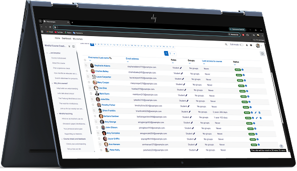Administration, roles and permissions
